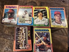Lot of Approximately 580 Baseball Cards From The 1975 Topps Set