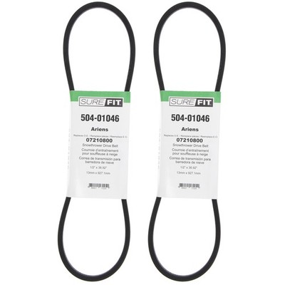 SureFit Snow Blower Drive Belt for Ariens 07210800 ST832 ST824 ST724 ST524 2PK