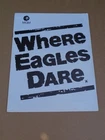 Richard Burton/Clint Eastwood - Where Eagles Dare - 1968 UK Film Campaign Book