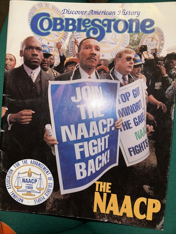 Rare Find JOIN THE NAACP MAGAZINE FEB 2002 Cobblestone Magazine American HISTORY