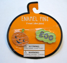 Halloween Enamel Pins Lot of 2 - NEW
