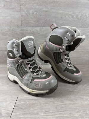 The North Face Women s 400g Hiking Boots Gray Gore-Tex Primaloft Insulation