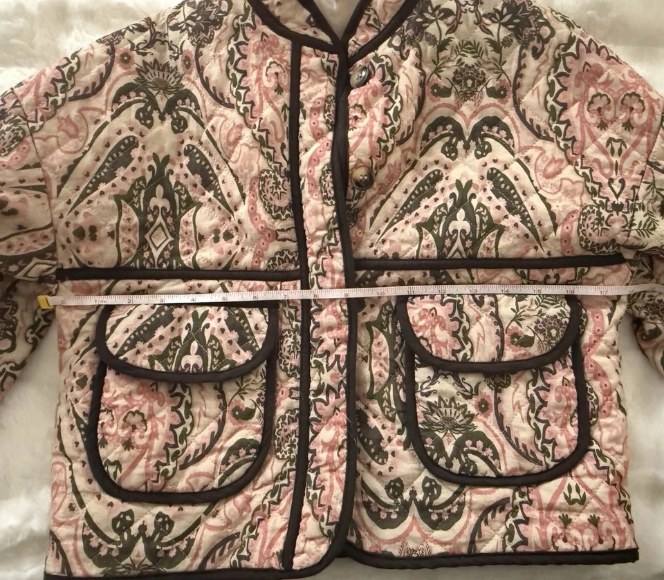 Chaqueta acolchada de cachemira Maeve Anthropologie para mujer mediana Foto 4 de 4