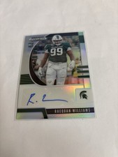 2020 Panini Prizm Draft Picks - Draft Picks Rookies Raequan Williams #252 Silver