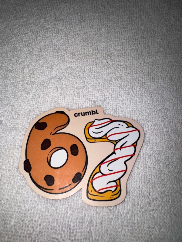 Crumbl Cookies 67 Sticker Trendy Scrapbook Laptop