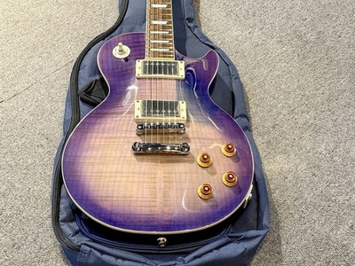 Epiphone Les Paul Standard Plus Top Pro Trance Blue Used Rosewood FB w/Soft Case