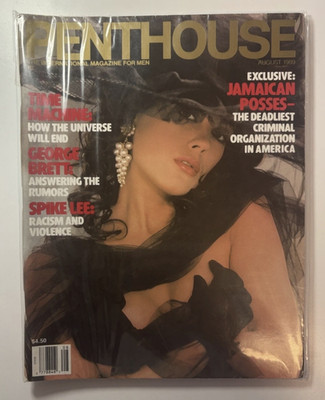 Penthouse Magazine August 1989 International Edition Jamaican Posse UK Issue (80