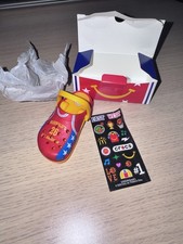 McDonald's 2026 Crocs Limited Edition Happy Meal Toy with Stickers New 1 All Am