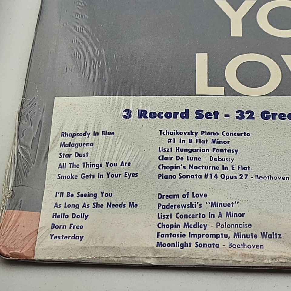 Liberace - Sends You Love - Vinyl - Sealed - 1974 - X3 Records - BR3000 - Image 3 of 4