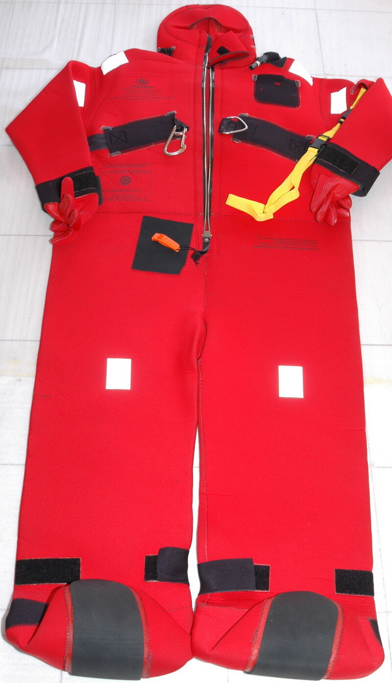 Stearns I590 USCG,Solas Overafmeting Jumbo Immersion suit Ongebruikte Uitstekend-nieuwe 13 Stearns I590 USCG,Solas Overafmeting Jumbo Immersion suit Ongebruikte Uitstekend-nieuwe 13