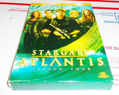 Stargate Atlantis the Complete Fourth Season Four 4 DVD Box