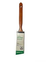 Close up Trim paint brush1.5 in ALL PAINTS Better/Mejor 452869 Wood Handle