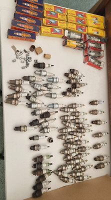 90x Zündkerzen Bosch W7A Lodge Beru Champion Unipart Oldtimer