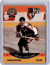 1990-91 Pro Set Mark Messier T Edmonton Oilers #349