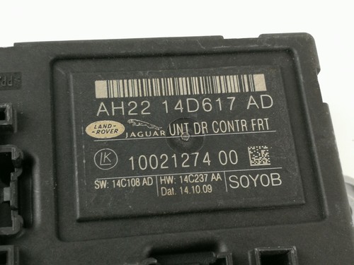 Jaguar XF Range Rover L320 Front Door Control Controller Module AH2214D617AD - Picture 8 of 8