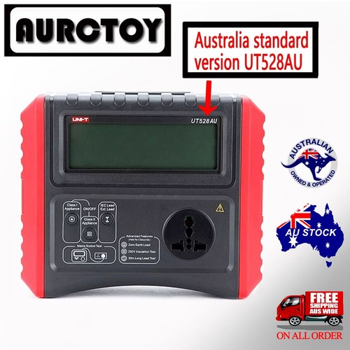 UNI-T EARTH INSULATION Resistance PAT TESTER METER UT528AU OZ SELER - Picture 3 of 3