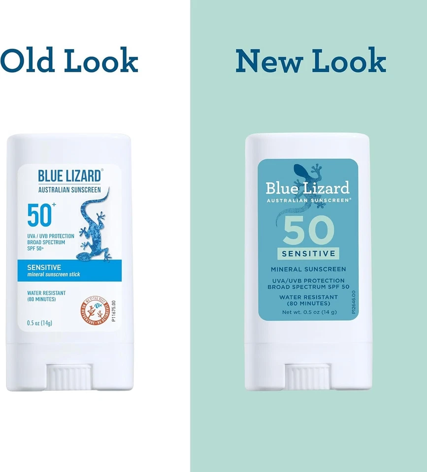 Blue Lizard Sensitive Mineral Sunscreen Stick SPF 50 – 0.5 oz (14g) - Image 2 of 4