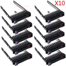 Lot of 10 HP PROLIANT ML DL MS P Server 2.5" SAS/SATA HDD Tray 371589-002,500223