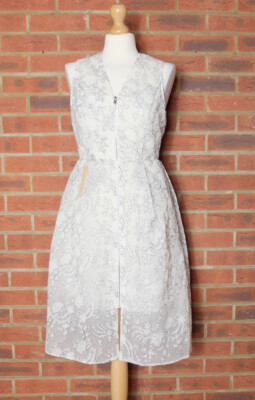 WHISTLES Ivory Lace Marrion Double Layer Dress BNWT UK 10 RRP 195 | eBay UK