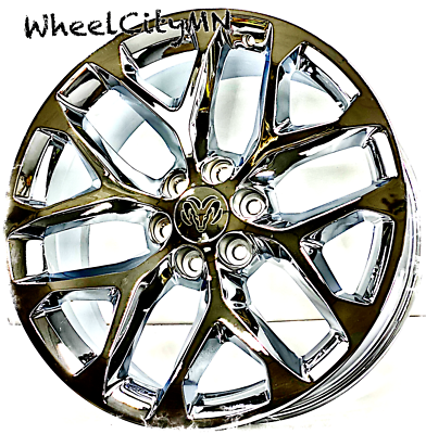 PLATERIA RAMAシグネチャーモデル 20” Chrome Snowflake OE Replica 5668 Wheels fit RAM 1500 2019 2026