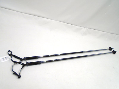 ATOMIC AJ5005700130 AMT SQS BLACK ALUMINUM SKI POLES 130CM / 52''