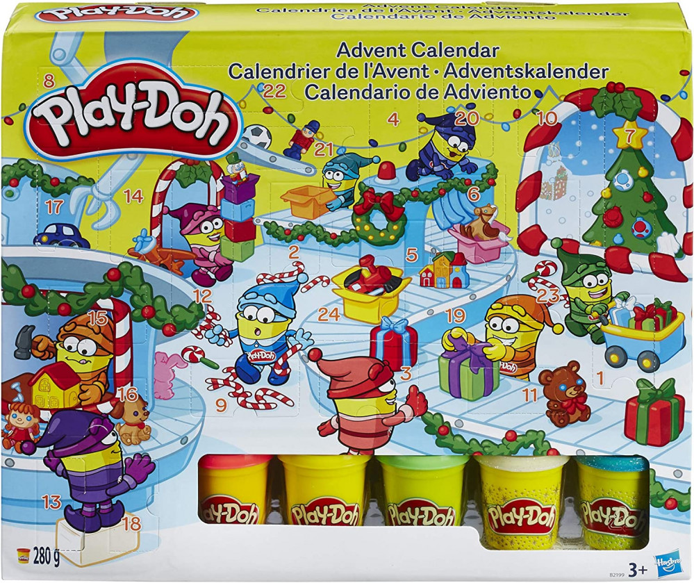 Play-Doh Hasbro b2199eu6 – Calendario dell' Avvento Multicolore
