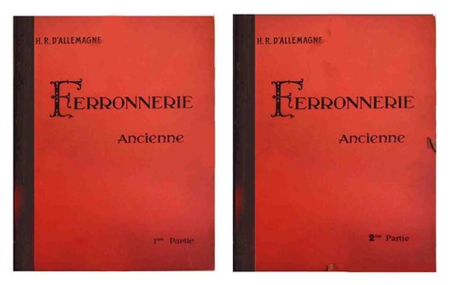 1924 French Wrought Iron Ferronnerie Ancienne 2 vol Art of 4500 pict. 1100-1910 - Picture 8 of 8