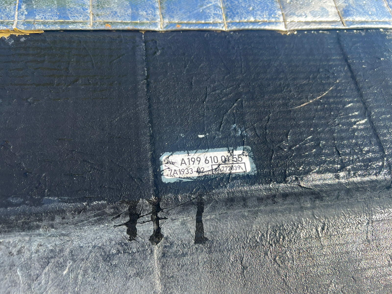 2006 Mercedes SLR Mclaren Engine Under Tray Splash Shield Cover Panel 1996100155