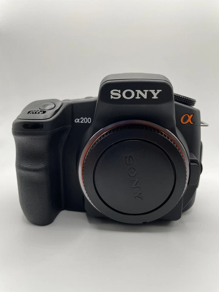 [TOP MINT] Sony a200 10.2 Mega Pixels Digital SLR Camera  Body Black From Japan - Image 2 of 4