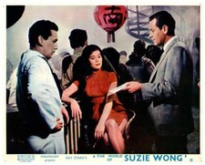 The World of Suzie Wong Original Lobby Card William Holden Nancy Kwan Wilding