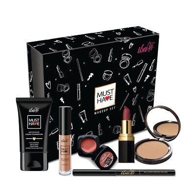 Iba Must Have Makeup Set (Dusky) | Gifts for Women | Set of 6 Waterproof