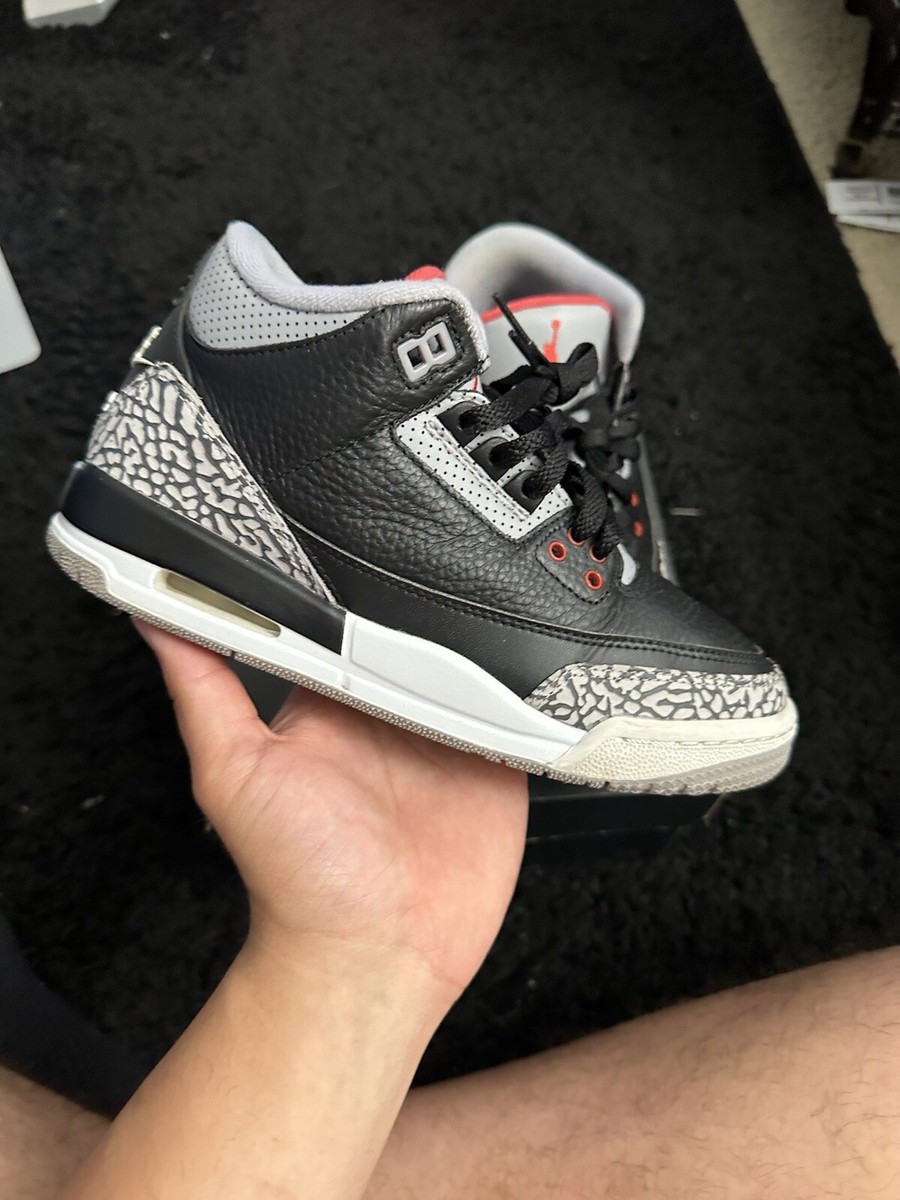 Size 5 - Jordan 3 Retro OG Mid Black Cement | eBay Size 5 - Jordan 3 Retro OG Mid Black Cement | eBay