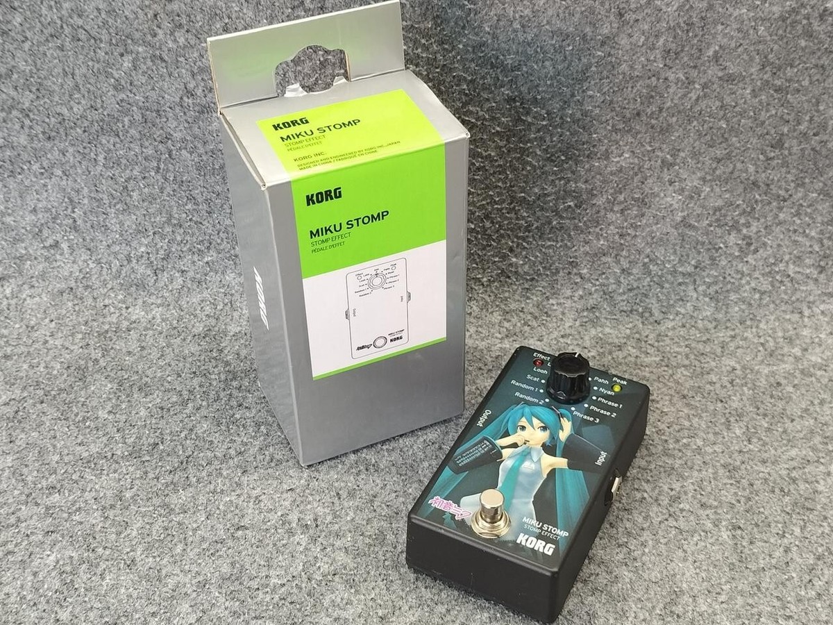KORG / MIKU STOMP 激レア　動作良好です Demo: Miku Stomp by Korg — Pedals and Effects