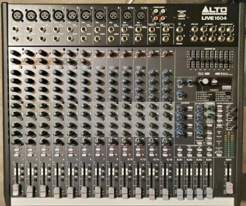 Alto Zephyr Series ZMX122FX 8-Channel Compact Mixer with Effects