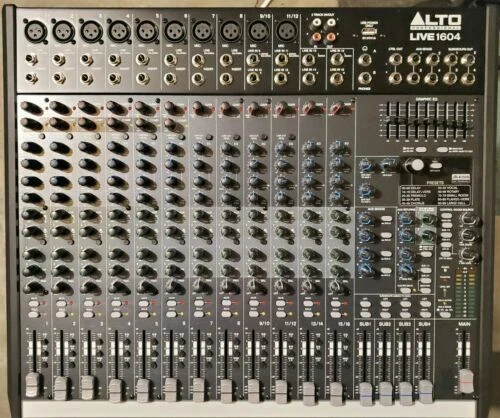 Alto Live & Studio Mixers with Built - in Effects