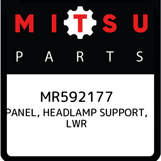 MR592177 Mitsubishi Panel, headlamp support, lwr MR592177, New 