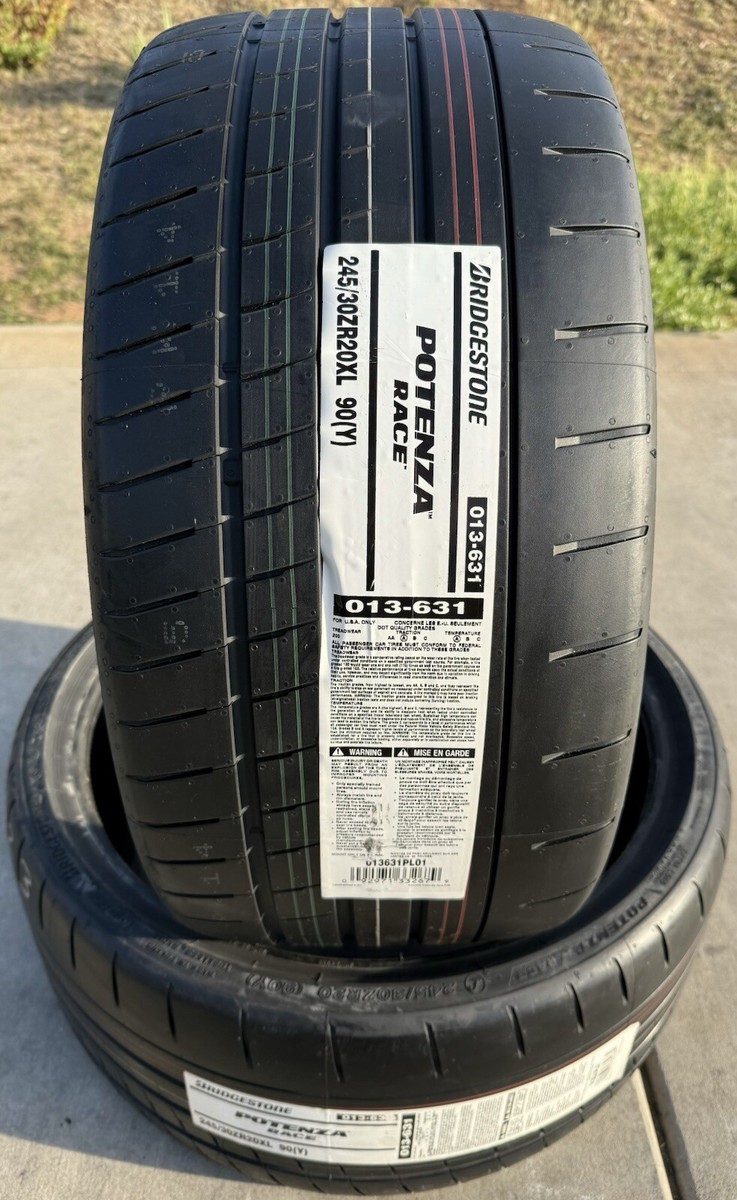 4X NEW Bridgestone Potenza RACE Tires Huracán / R8 2X 305/30ZR20