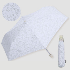 Miffy Folding Umbrella Face Handle Light Blue Miffy  Dan Kawaii Japan New