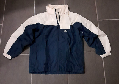 alive Sportswear Kinder Windjacke mit Kaputze blau-weiß Gr. 140 für Jungen NEU