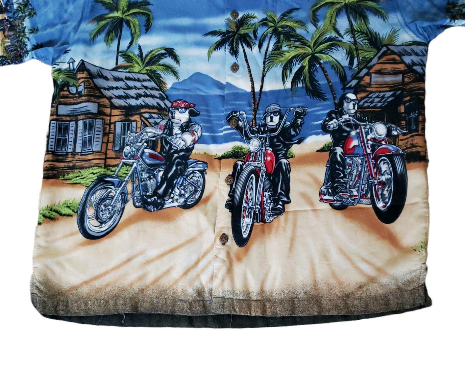 VTG Rare Authentic Big Dogs Motorcycle Biker Gang Haw… Gem