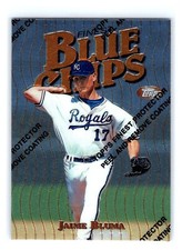 1997 Topps Finest Blue Chips W/ Coating #32 Jaime Bluma Kansas City Royals