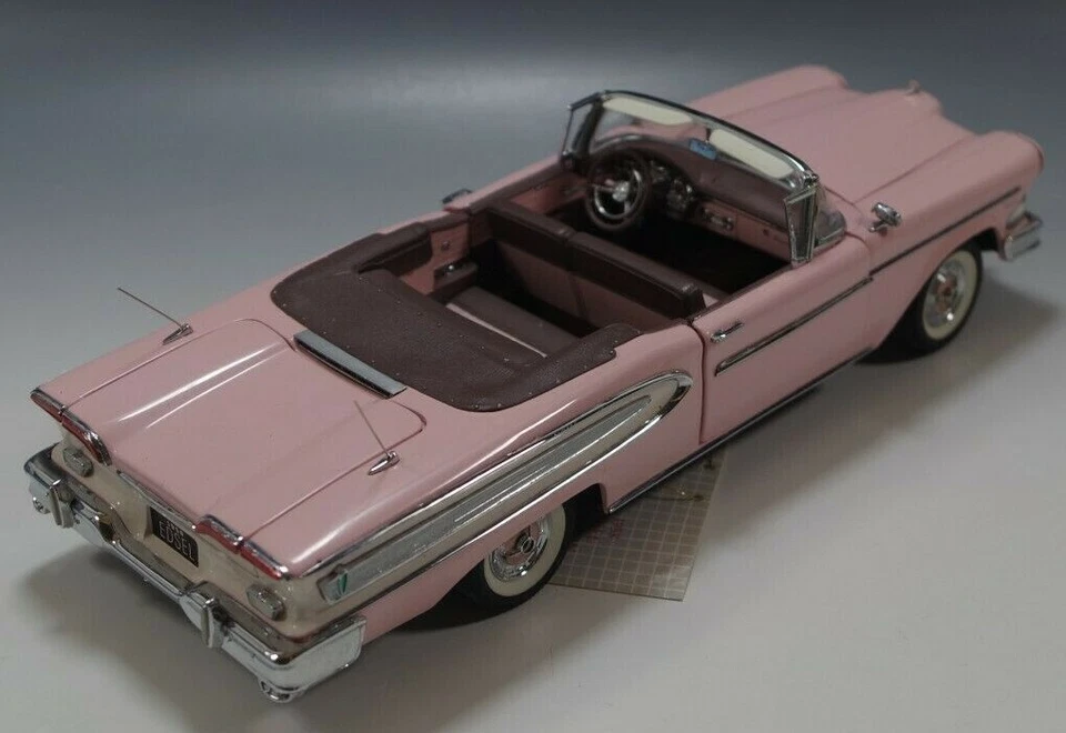 FRANKLIN MINT 1958 EDSEL CITATION DIE-CAST CAR 1:24 SCALE MINT WITH TAG #2 - Image 4 of 4