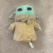Star Wars Grogu Baby Yoda Plush Toy 8" Stuffed Doll Bean Bottom