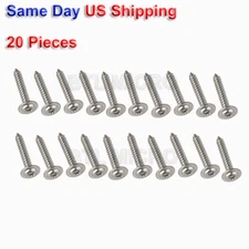 Servo Mounting Screws for Futaba & Other - RC Airplane Helicopter Boat 20 pack