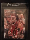 Michael Jordan Flair 1994 - 1995 card #326 Chicago Bulls #45 Jersey