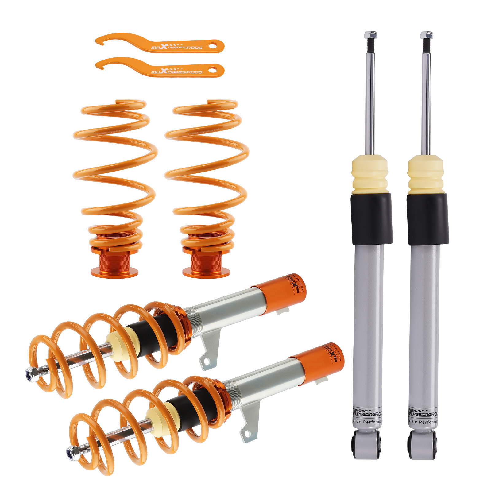 maXpeedingrods Coilovers for VW Golf Mk6 1.2-2.0 TSI/GTI/TDI/GTD, A6/5K 2009-12