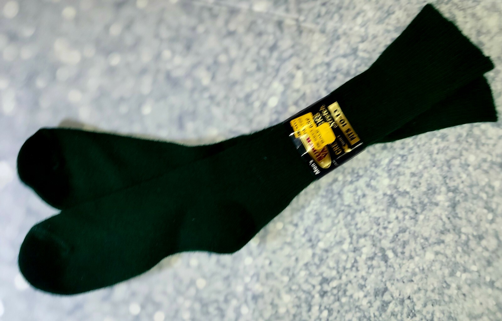 VTG Kmart Turbo HiBulk Mens CREW Socks SZ 1013 Orlon Acrylic HUNTER