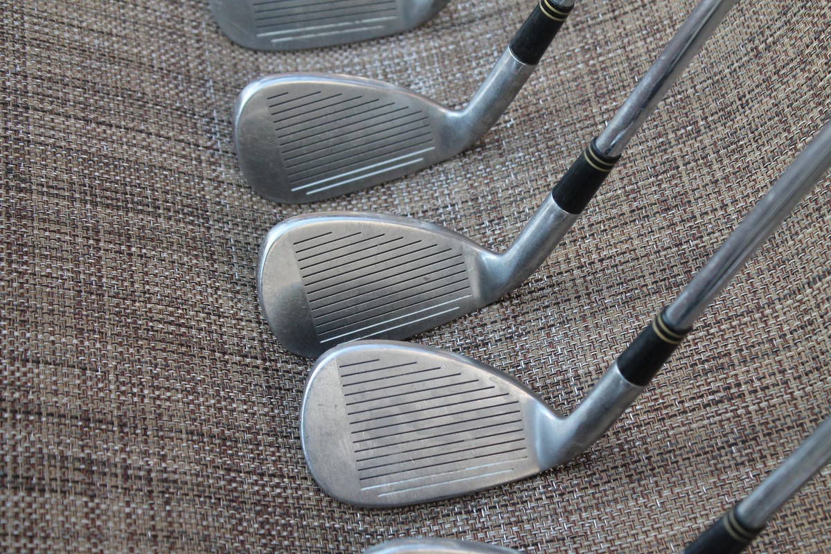 SQUARE TWO RAVE II POSIFLOW 3,4,5,6,8,9,PW IRONS | eBay