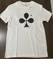 Club Monaco Graphic Tee Club Logo Men Medium White NWT Authentic NEW MSRP $49.50
