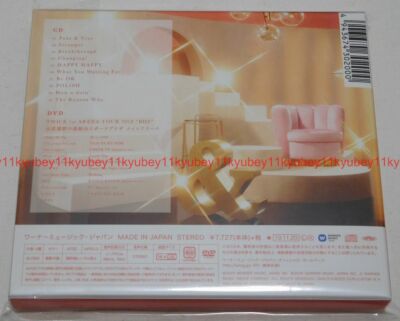 TWICE &TWICE First Limited Edition Type A CD DVD Booklet Card